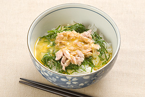青じその卵かけごはん