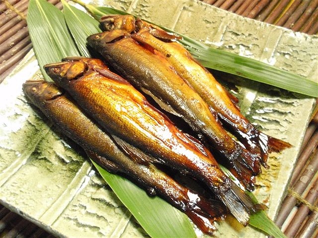 鮎の赤煮