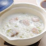 鮭とねぎのスキムミルク粥