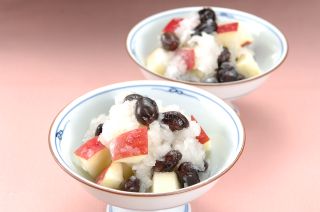 黒豆とりんごのおろし和え